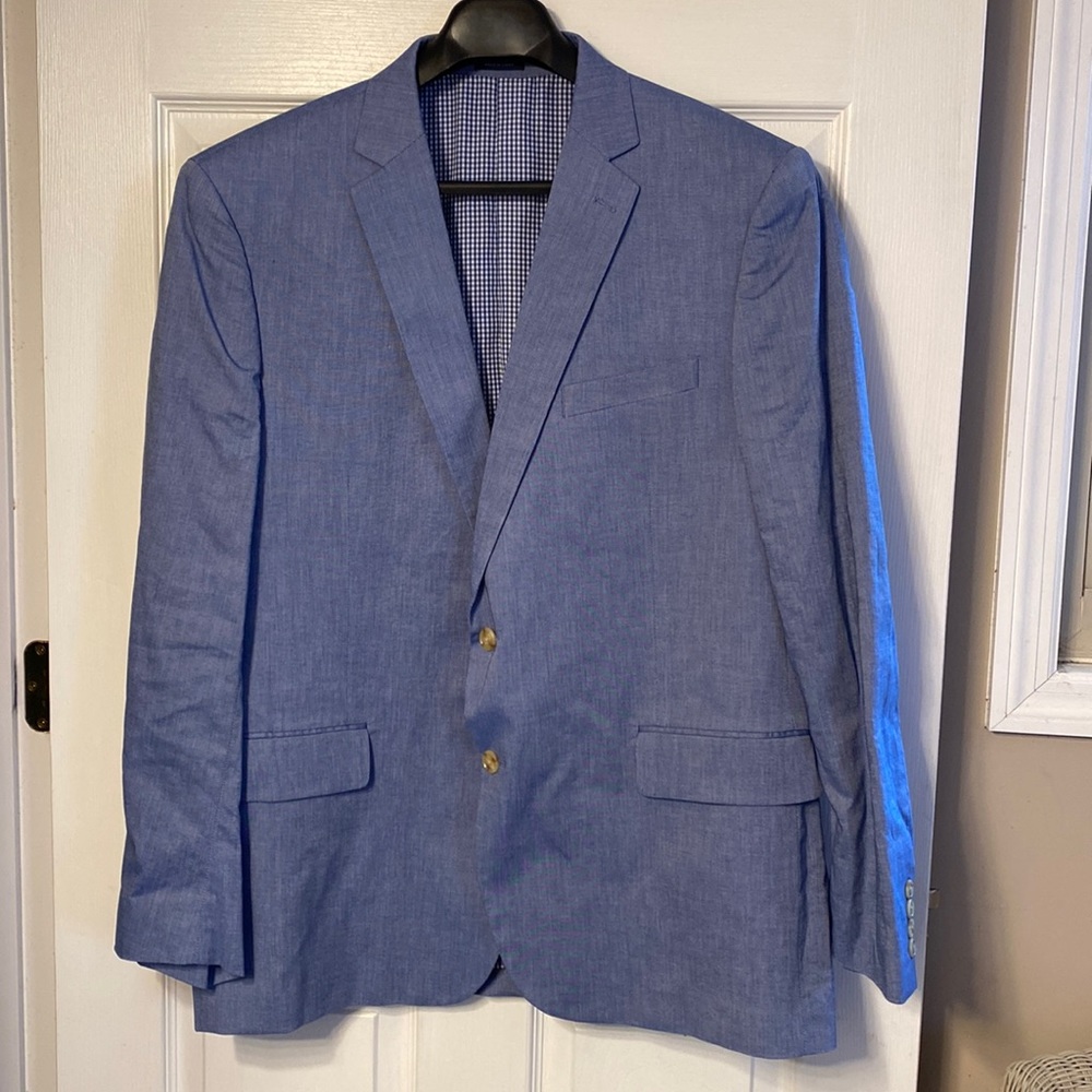 Men’s Stafford 48R blue sports coat